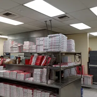 Inside Fullerton's Papa Johns (Rosecrans).
