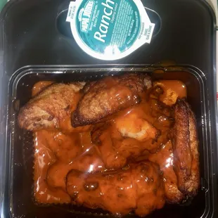Spicy Buffalo Wings &amp; Ranch