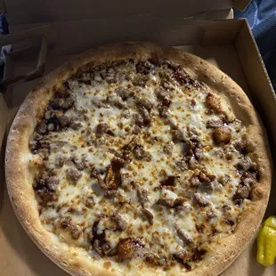 Uncut pizza. Such lazy.