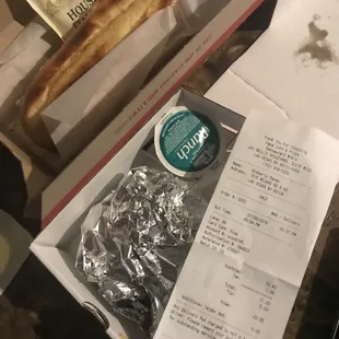 Everything looks good… EXCEPT THAT RANCH!