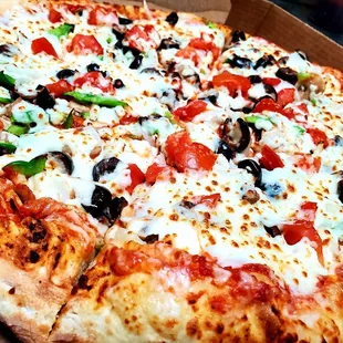 a pizza in a box