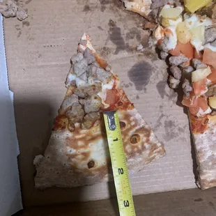 Where's the beef... and cheese and sauce.