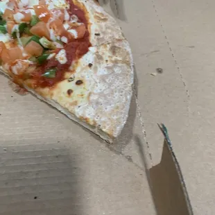 Since when did they stop topping the whole pizza?