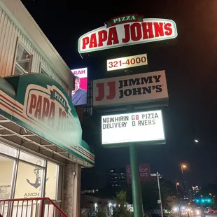 The pizza joint that saved the night.