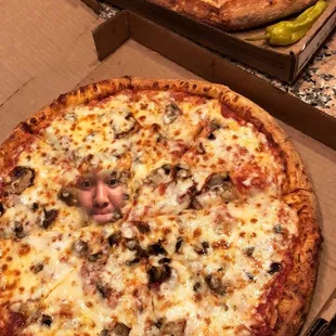 2 medium 1 toppings for $7 each