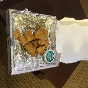 chicken wings and fried chicken, food