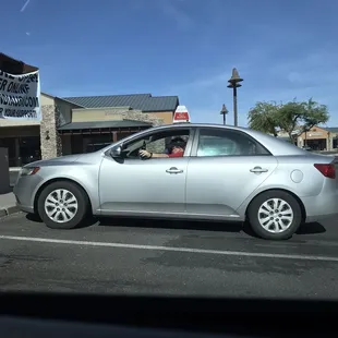 Team member smoking a cigarette with my newborn less than 10 feet away