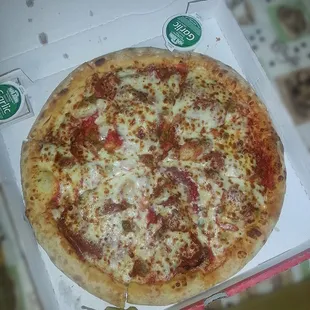 Large Original Crust Italian Meats and Four Cheese