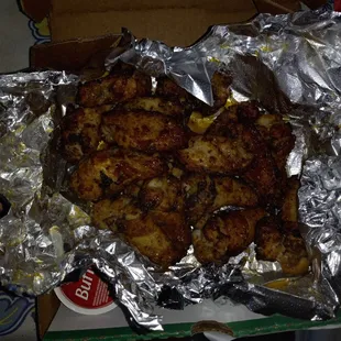 Garlic wings