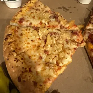 Double bacon double pineapple.