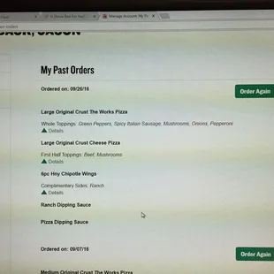 sent the wrong pizza 1 of 2