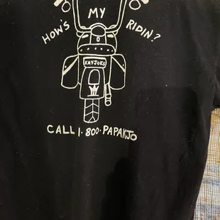 The shirt they are out of      Large please
