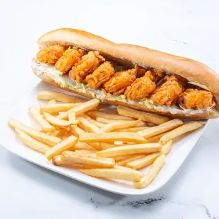 Fried Shrimp Sandwich