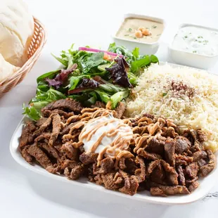 Beef Shawarma Plate