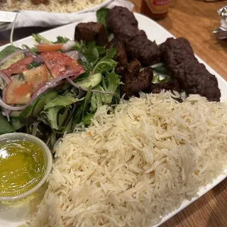 Kofta Kabob Plate