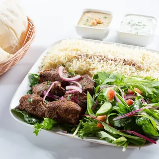Lamb Kabob Plate