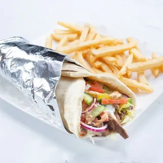 Beef Shawarma Wrap