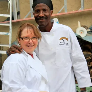 The fabulous duo...a perfect team.