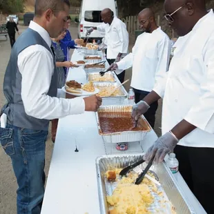 Papa Lee's set-up and service was perfect! Nailed it!