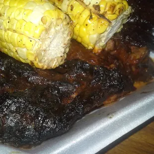 Chicken, Corn, and Rib Meat!