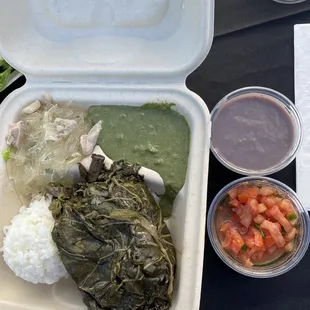 Laulau mixed plate.