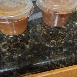 Refried beans because they &quot;ran out of beans&quot;