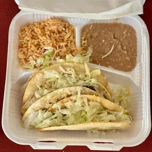 Taco Fritos Plate