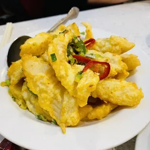 Salt &amp; Pepper Fish Filet - good