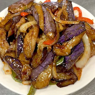 Eggplant with Spicy Garlic Sauce