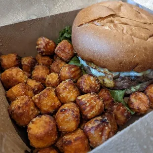 Sweet potato tater tots.