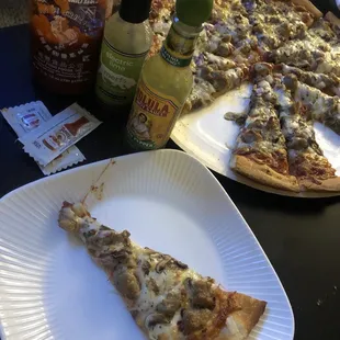 $18 pizza  Papa Murphy's Combo Pizza (Baking Required) sausage, onions  ,