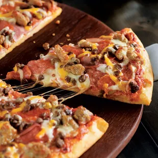 Signature Papa's All Meat Pizza