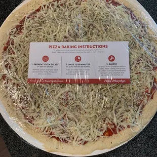 Skimpy 3-Cheese Pizza