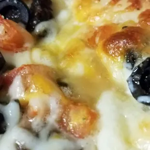 Water logged pizza