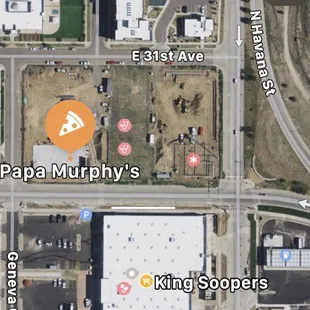 the location of papa murphy's