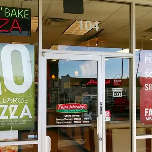 Front door and deals.