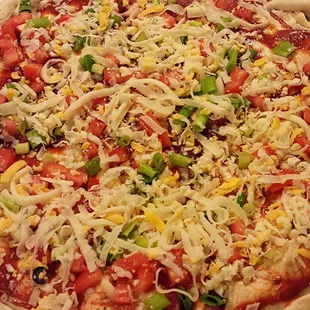 Chicago-style before being tossed in the oven!