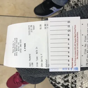 Not the shoes silly, I'm showing the price for family size. Worth it