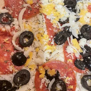 Not sure why they put Italian seasoning on my pizza. Hopefully that's what it is