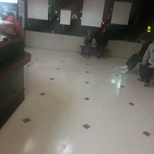 An hour wait...you would think this place would be packed