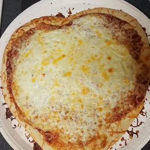 End result after removing all the pepperoni LOL