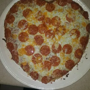 Heart Pizza Came Out Great Feb 2018