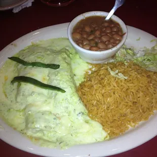 Jalapeno Chicken Enchiladas