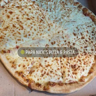 a pizza in a box