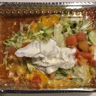 Arrival condition 4 cheese enchiladas