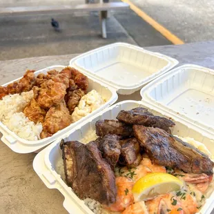 Big J Special and Garlic Chicken