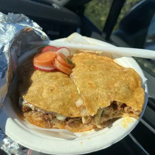Birria Mulita. It was my first time trying this and it was savory and delicious