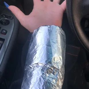Literally the size of my arm