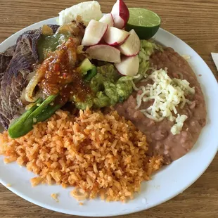 Carne Asada Plate