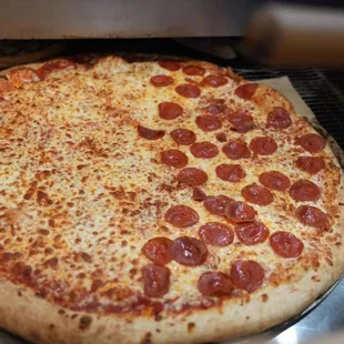 pizza, food